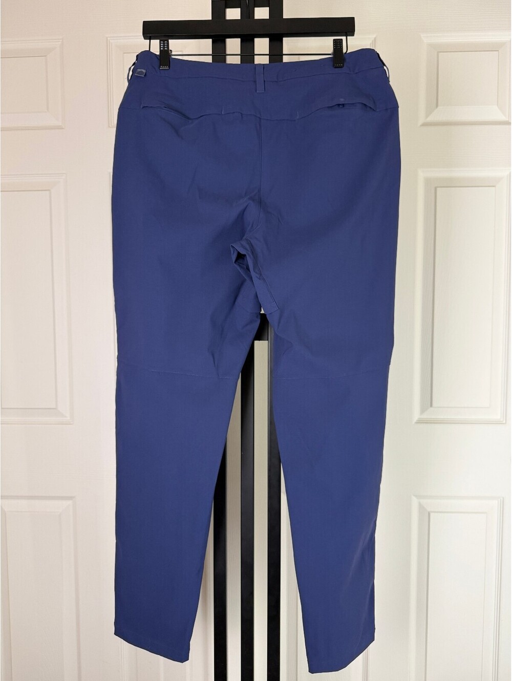 Lululemon ABC Slim-Fit Pant Warpstreme 34 Blue Chino Trouser Slim - Picture 2 of 5